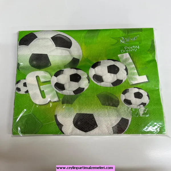 Gool Temalı Peçete